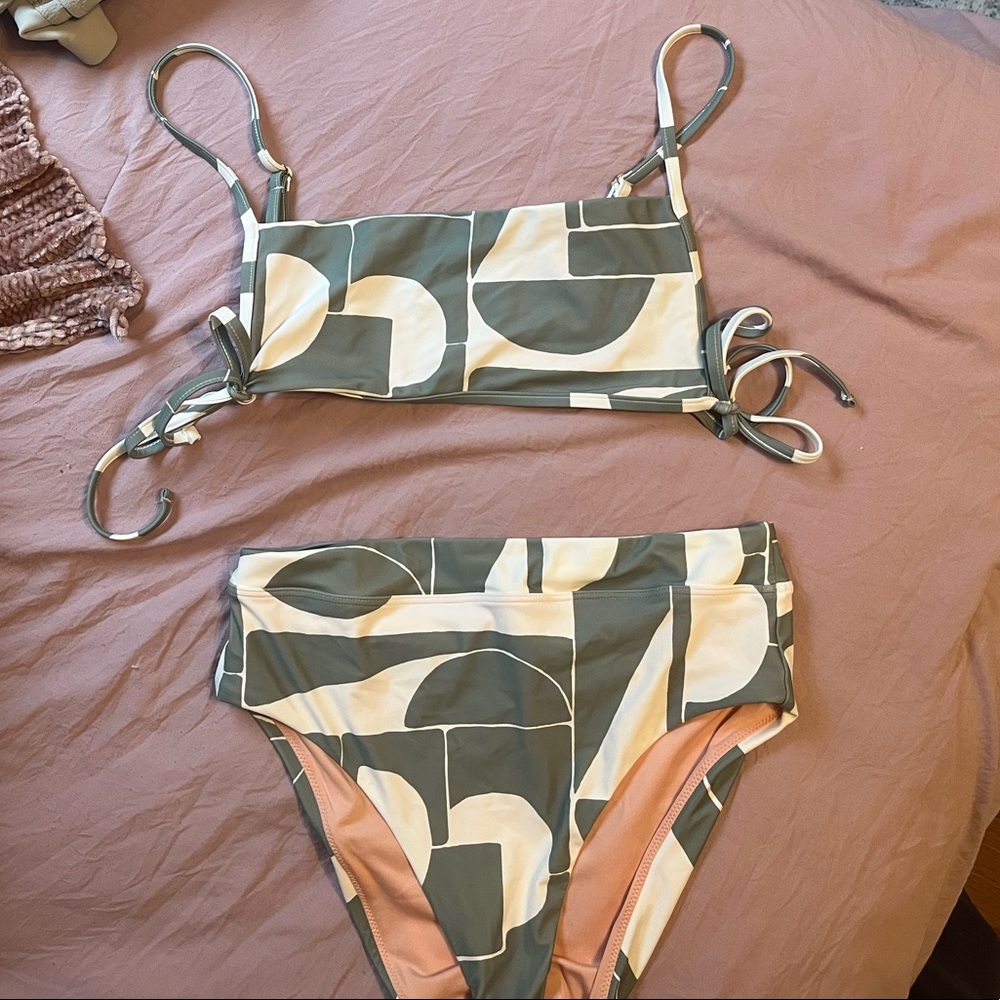 Madewell bikini top and bottom